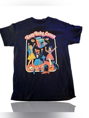 Creepy Co. Easy-Bake Coven Graphic T-Shirt Men's M Black Short Sleeve